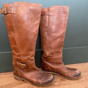 Lucky brand leather boots